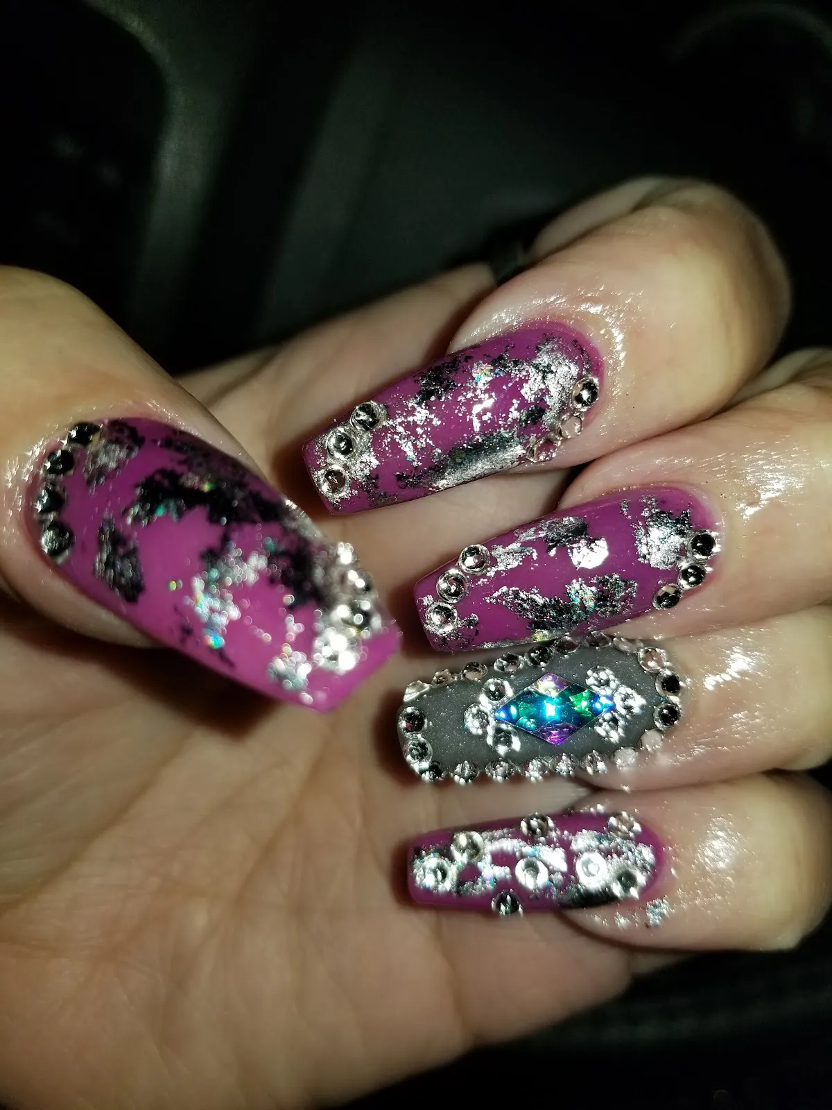 Conchita's Nails completed nail work sample